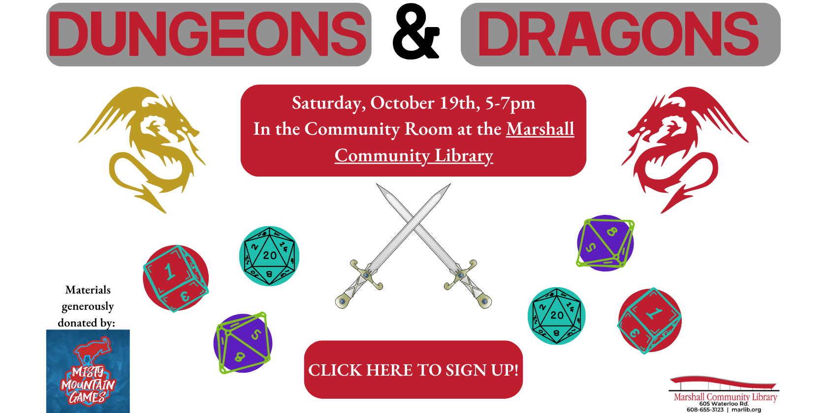 D&D NIGHT OCTOBER 19TH